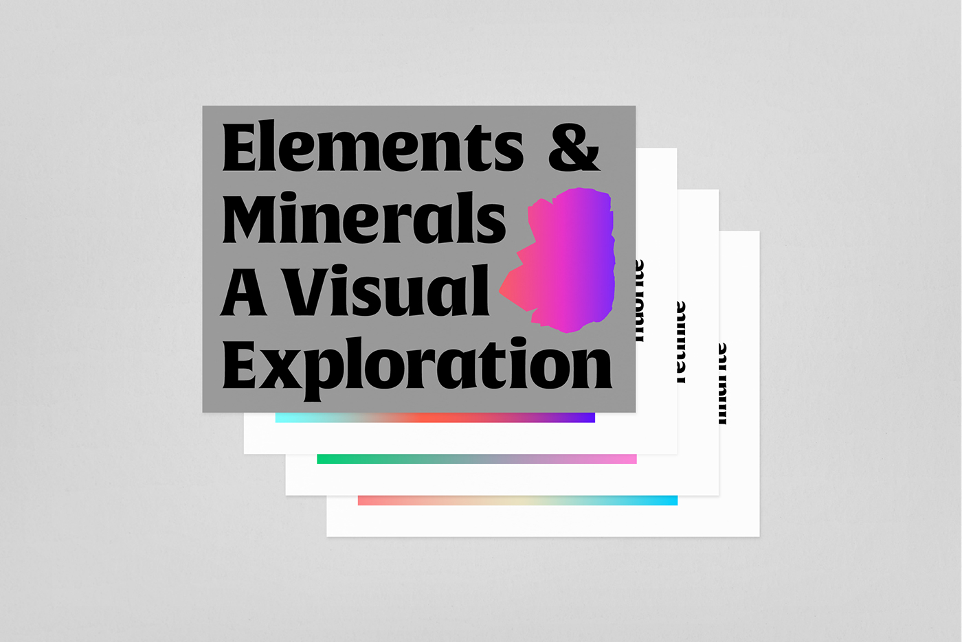 elements minerals natural history explore design museum inspire type graphic