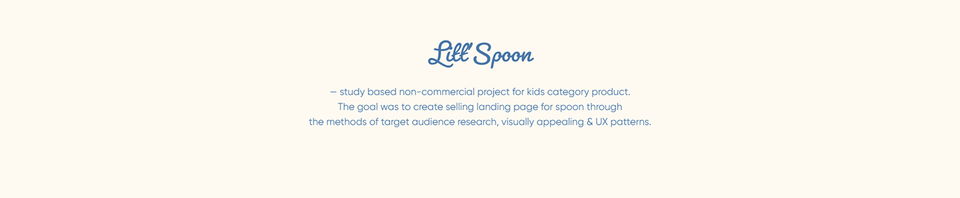 animation  ILLUSTRATION  kids landing spoon UI/UX