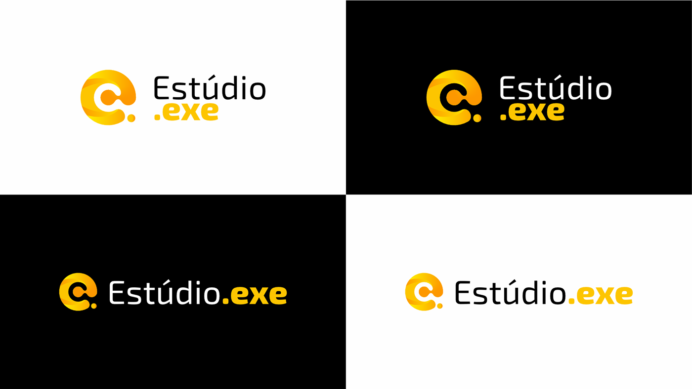 brand identity Logo Design visual identity logo branding  Logotype Brand Design studio yellow personal branding