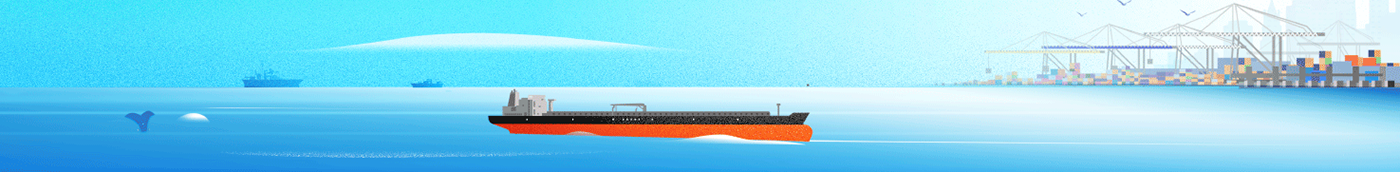 Boats cover illustration ferry innovation jet ski kpmg Landscape port Super Tanker water