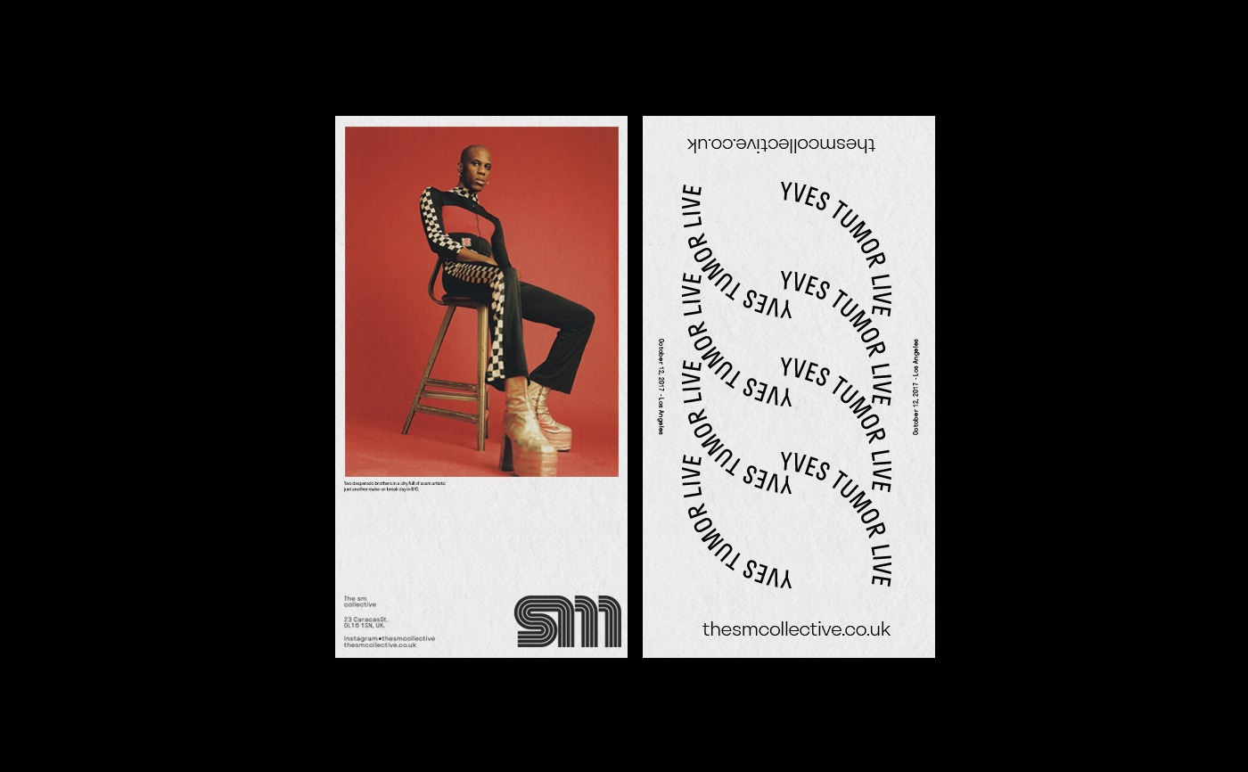 SM branding  logo font type DANCE   music brand magazine