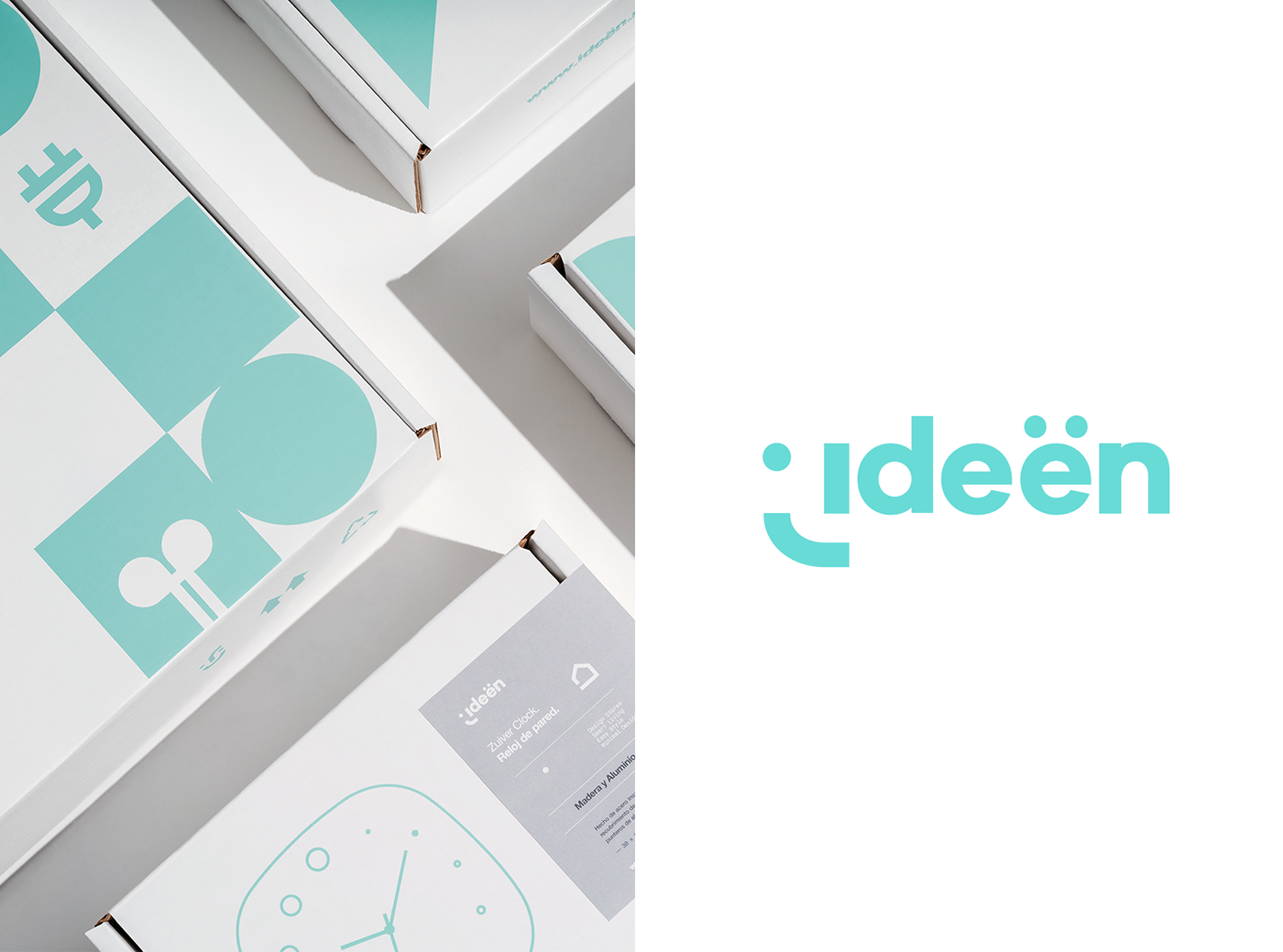 branding  Packaging store editorial Logotype geometric icons shapes minimal blue