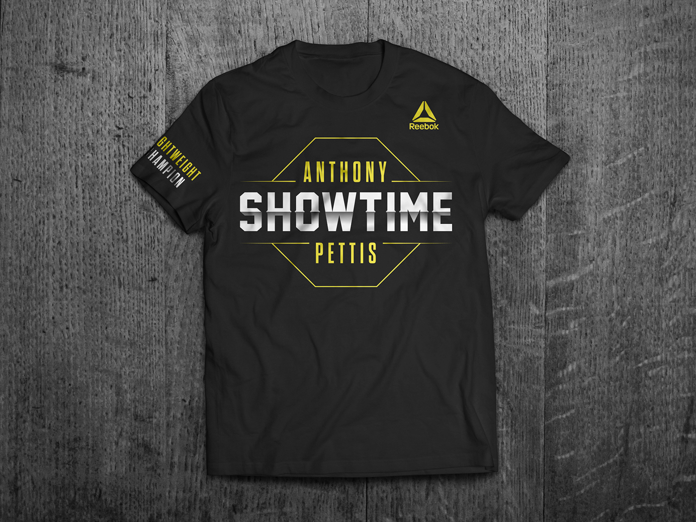 design graphics graphic tees UFC Anthony Pettis Las Vegas Showtime