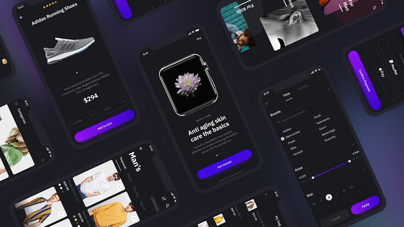 Download Mobile UI Mockup on Behance