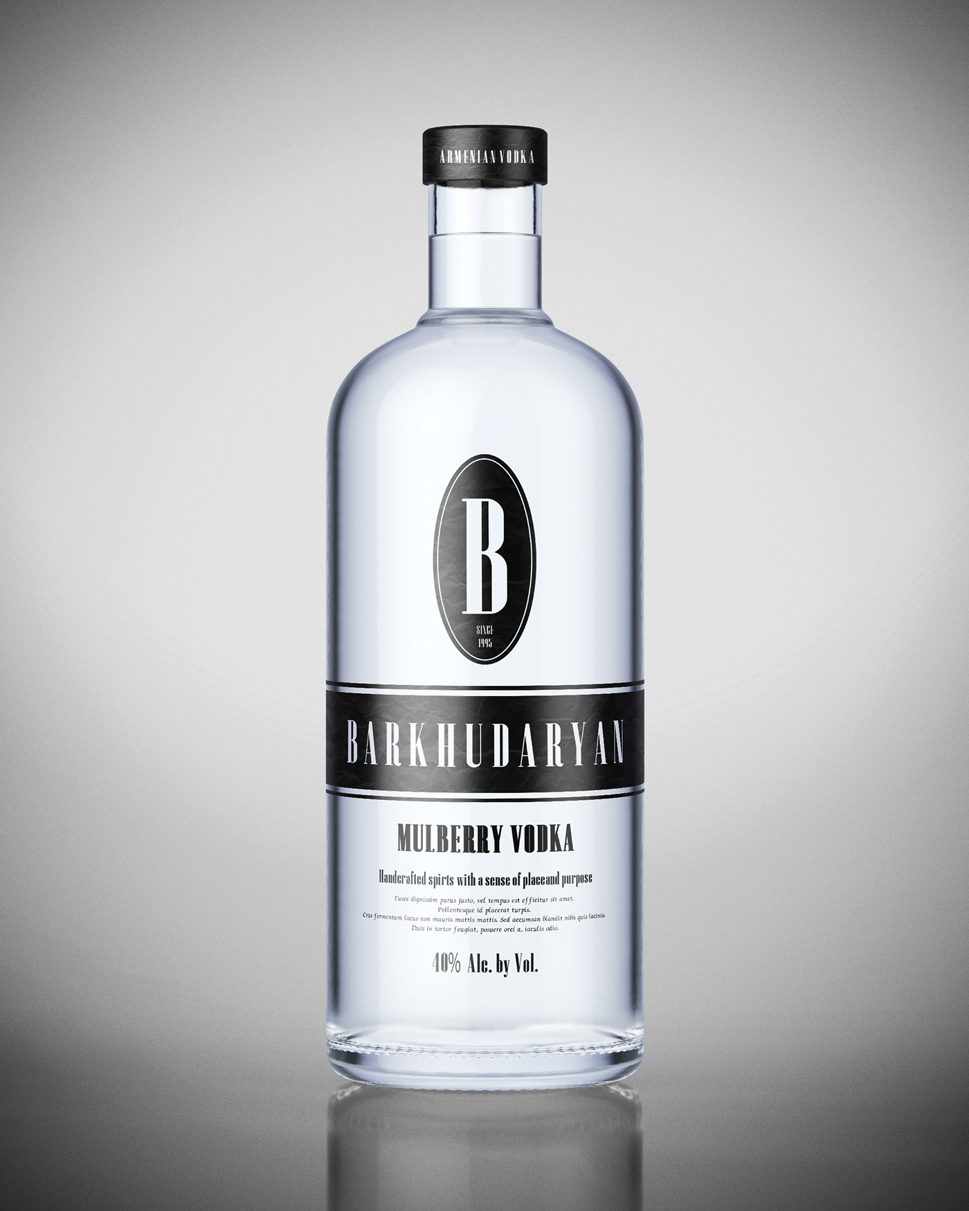 Packaging alcohol wine Vodka Armenia Yerevan branding  typography   modern minimalist