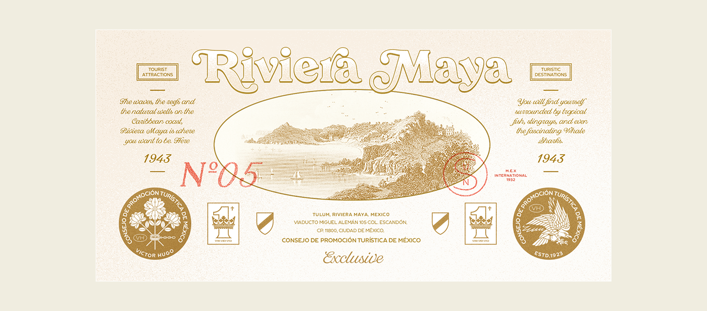 vintage Retro Tropical Latin american brew Badges font family bundle