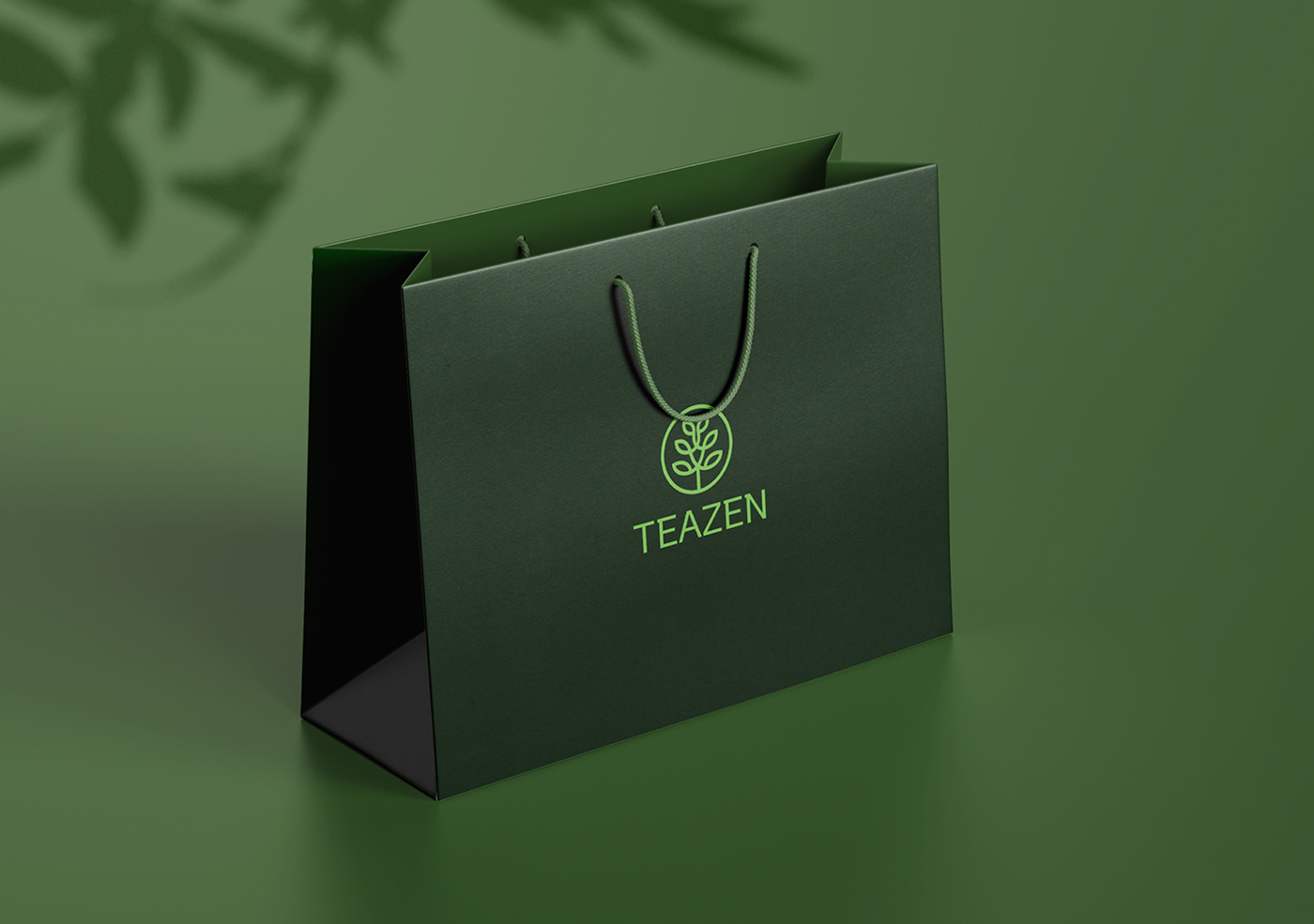 brandidentity Corporate Identity package tea tea branding Teazen