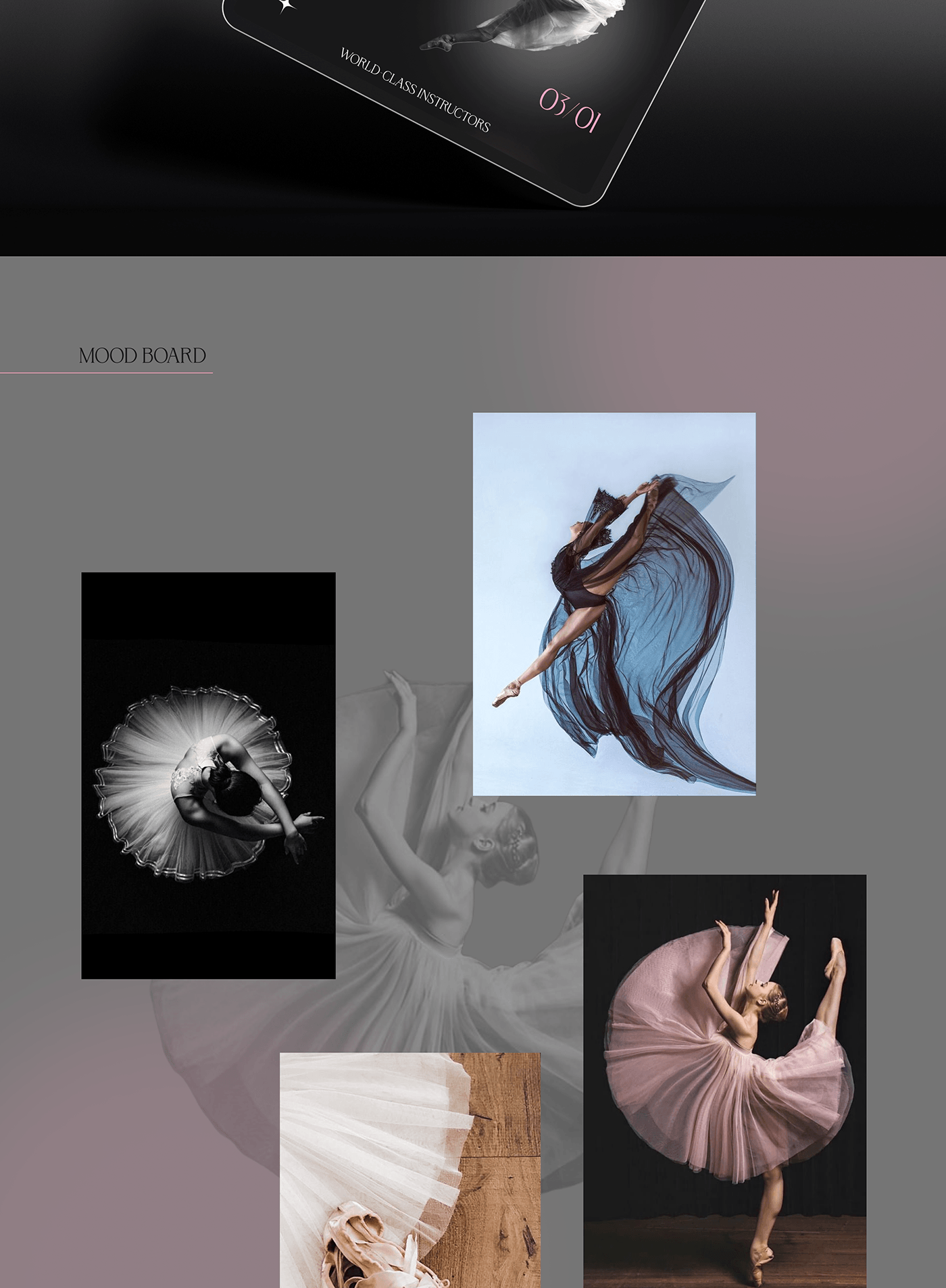 Web Design  UI/UX Website landing page dance studio landing DANCE   ballet ballerina