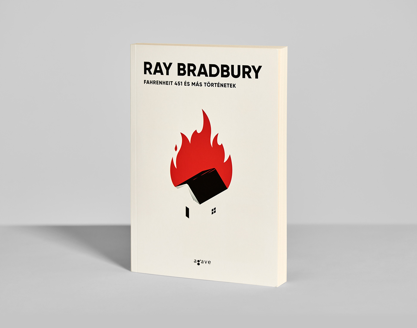 book cover book cover könyv könyvborító hungary ILLUSTRATION  Illustrator Fahrenheit 451 Ray Bradbury
