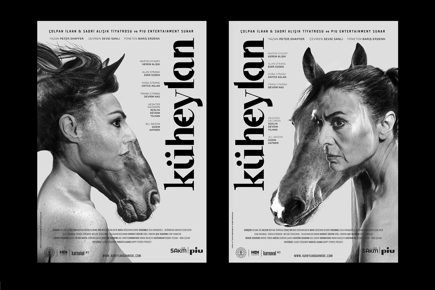 poster thypography Equus Photography  horse graphic design  font design font