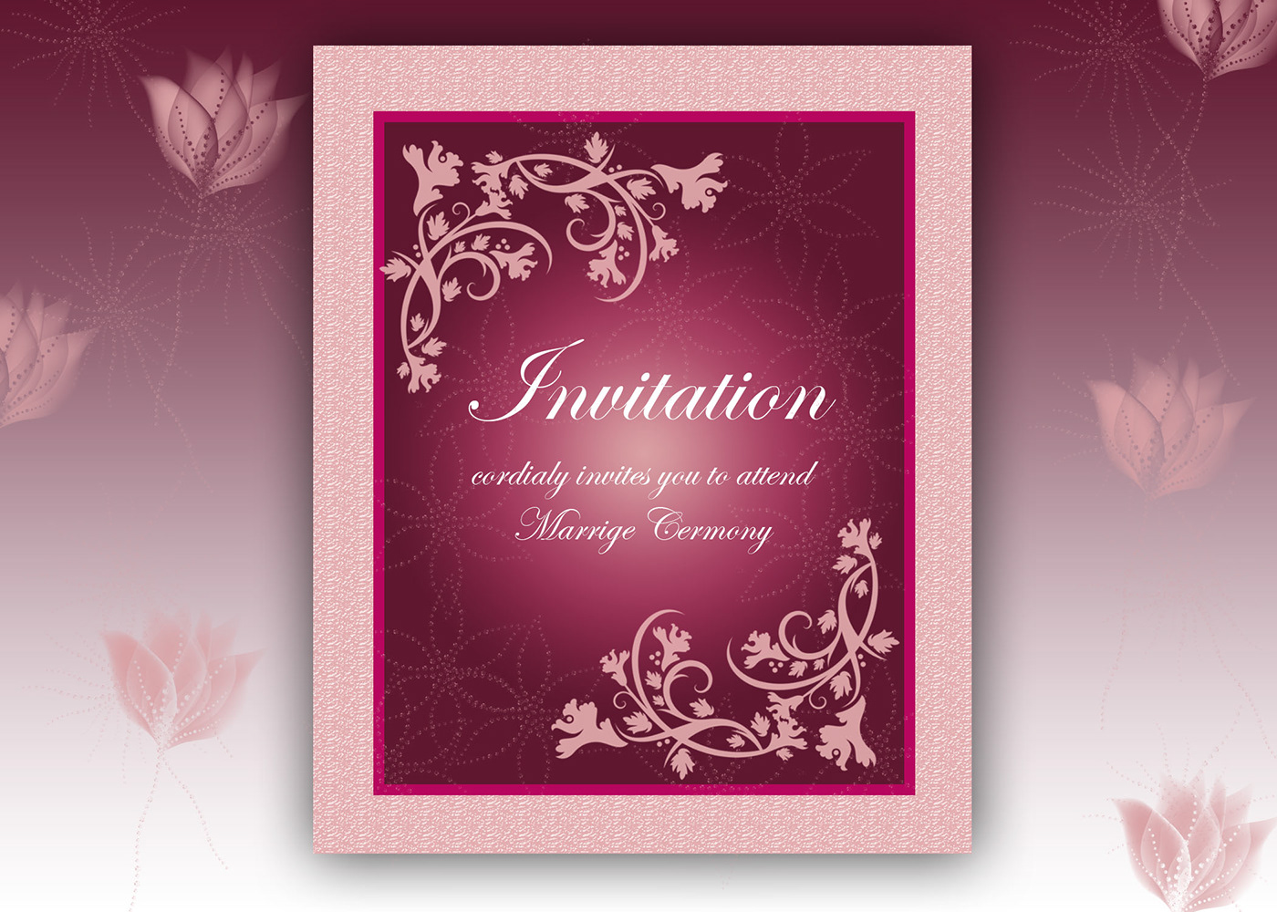 Invitation Invitation Card cards card design invites