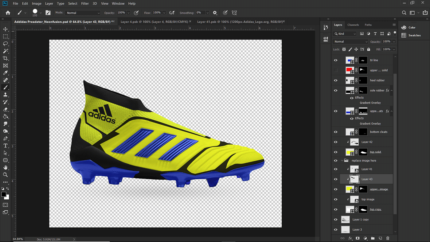 adidas football soccer cleats exotic predator adobe aftereffects photoshop Editing 