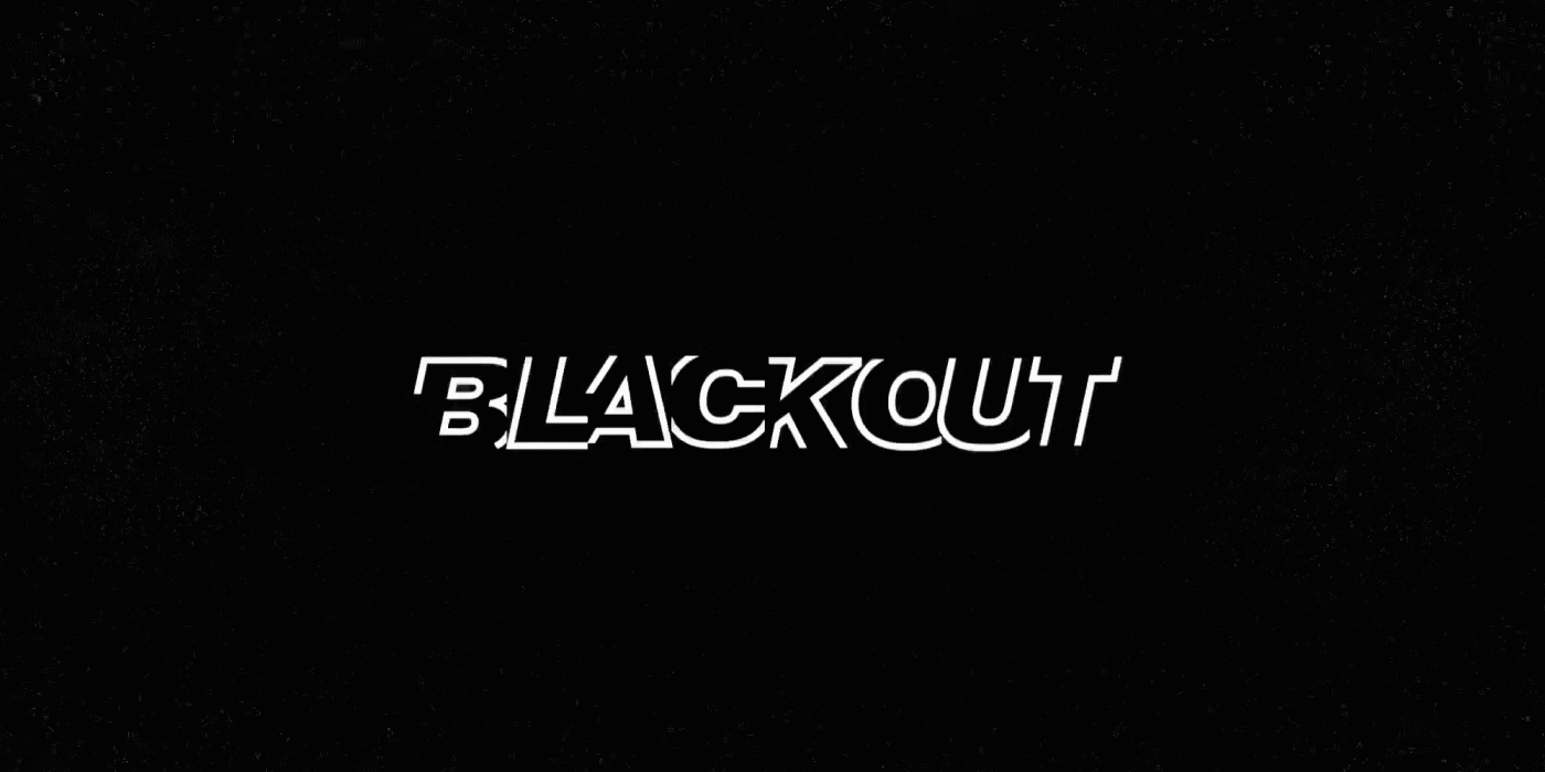 marca branding  audiovisual studio Brasil film maker blackout logo paradoxo prdx