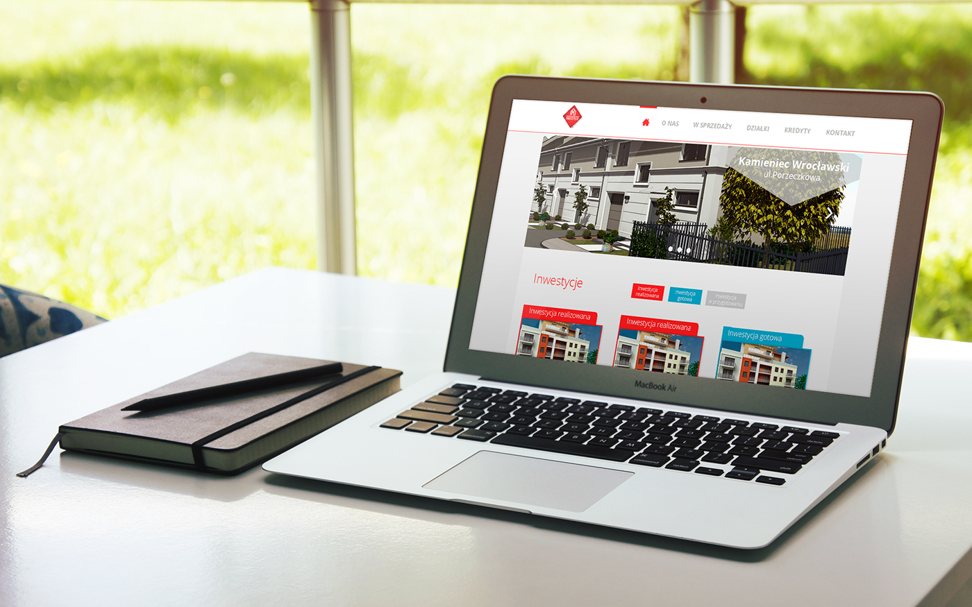 developer site page Website Flats for sale wroclaw designs design Web rwd Responsive developer of housing