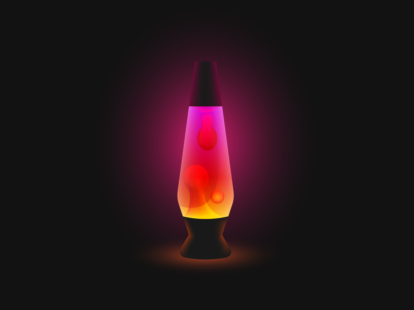adobe Illustrator lava lava lamp ILLUSTRATION  vector light