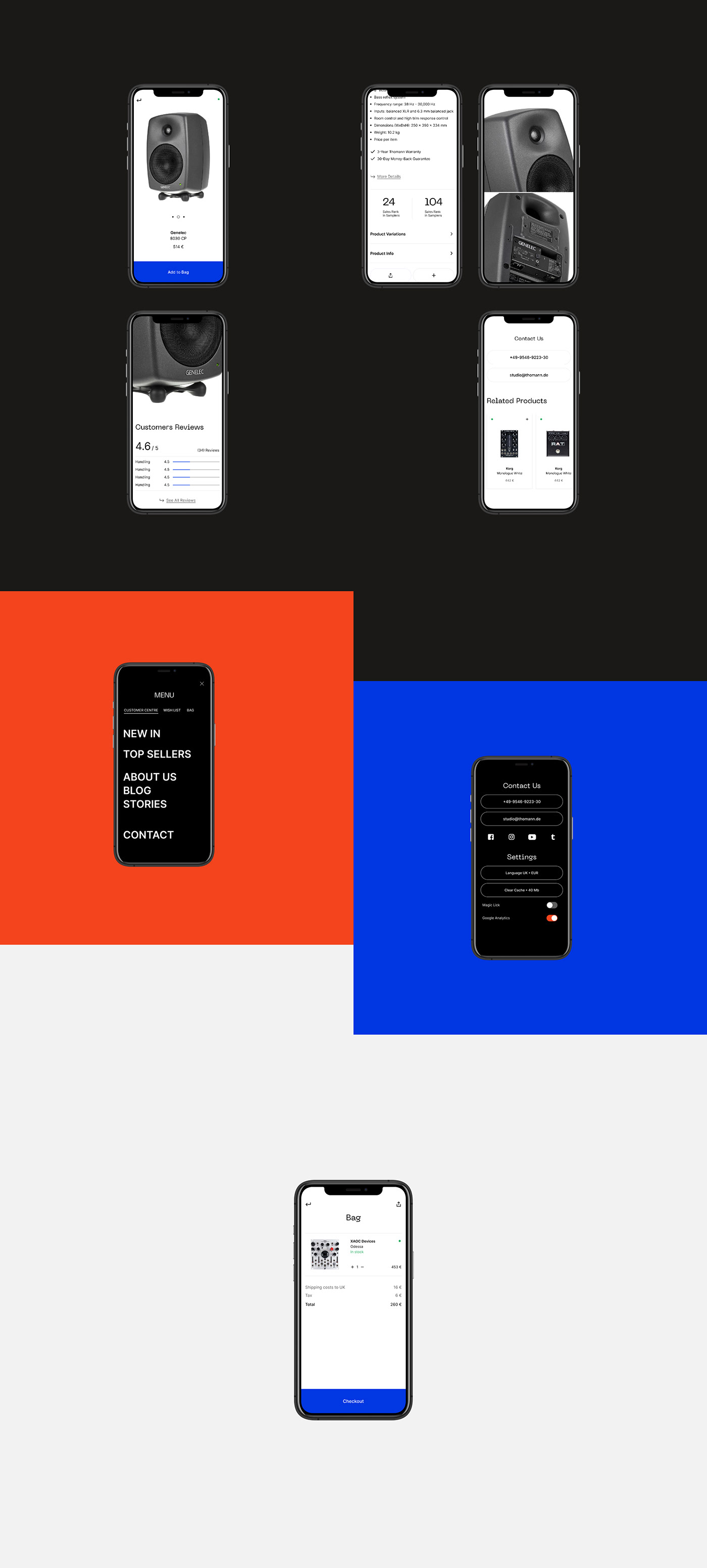 app application clean gradient interaction mobile store UI ux Webdesign
