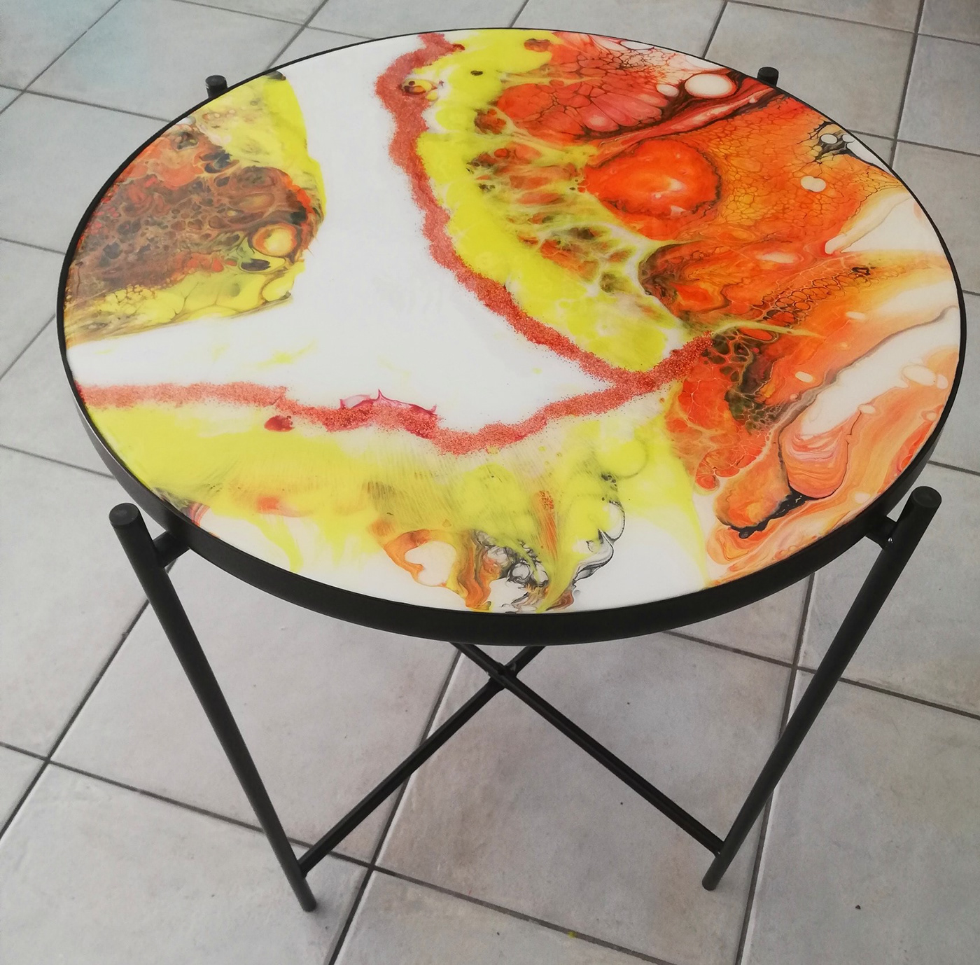 beustelltisch Harz resin table Tisch