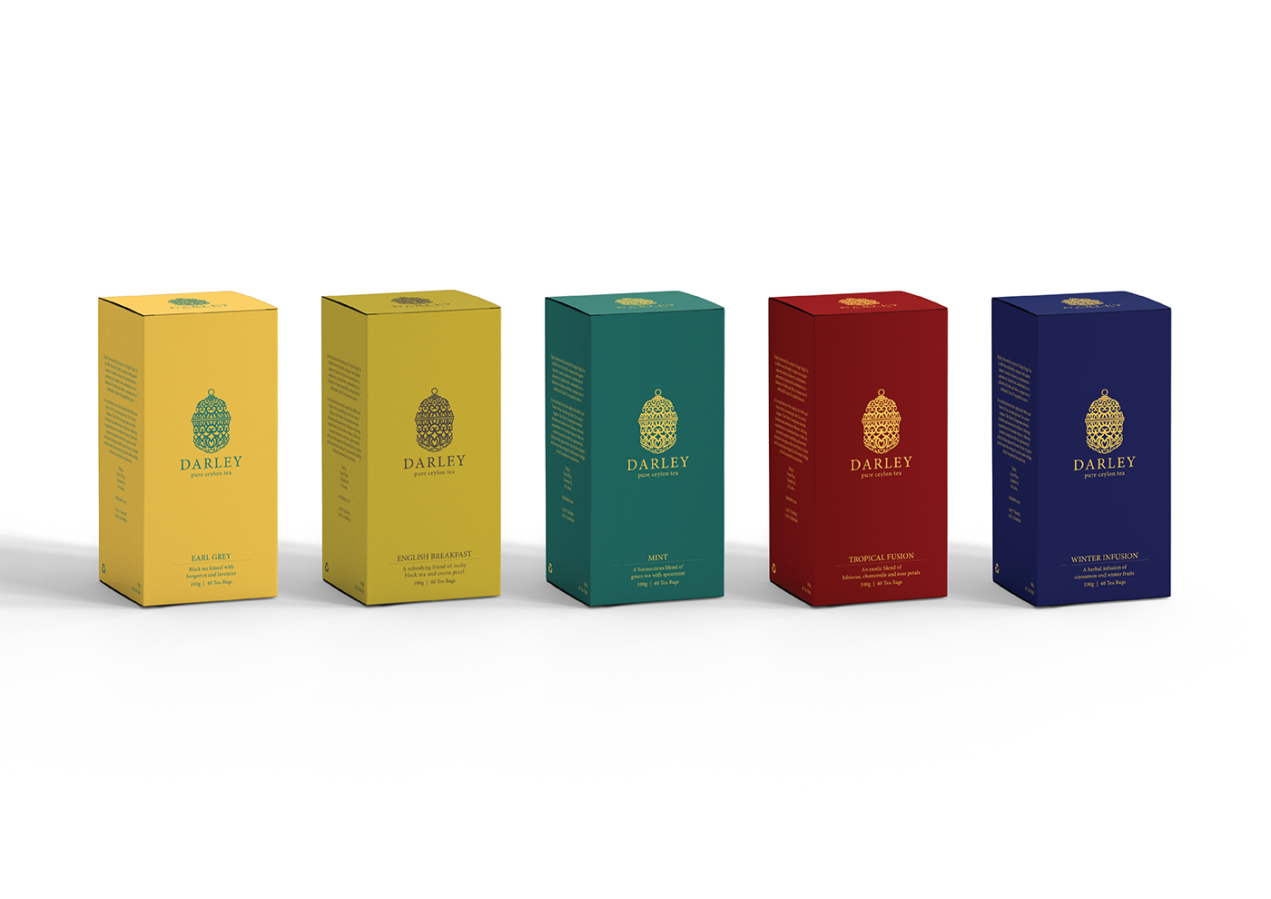 Darley Butler Tea Packaging Packaging branding  colombo Sri lanka Graphic Designer tea graphic design 