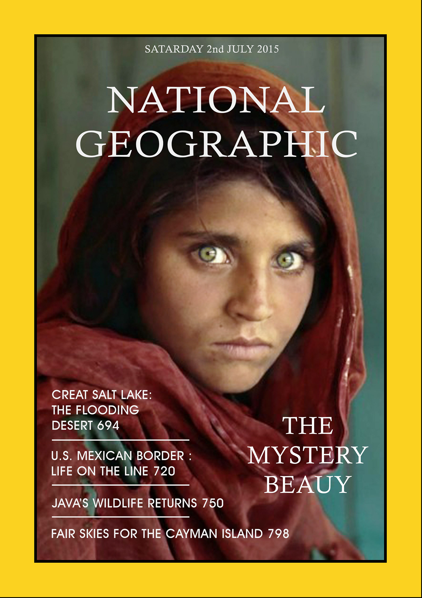 beauty magazine mystery national geographic