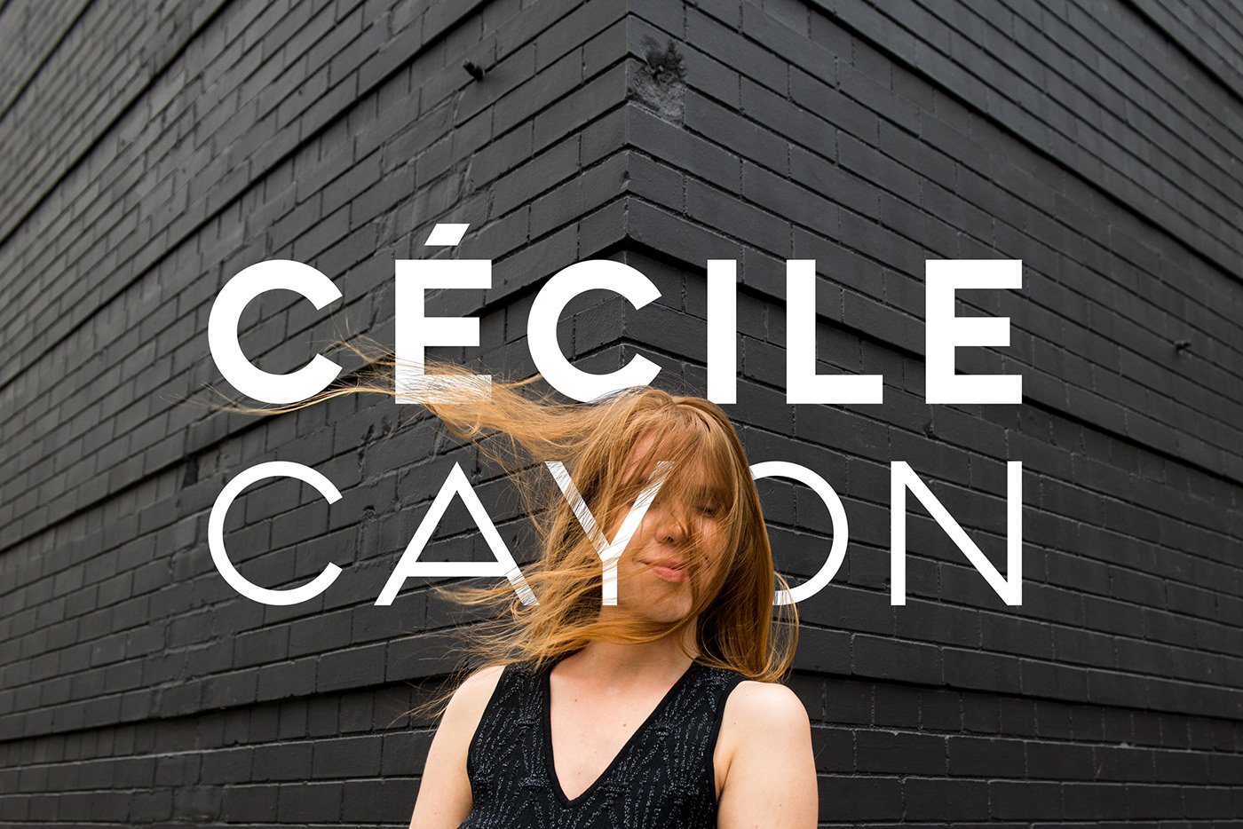 Key visual and advertising campaign for Cécile Cayon's visual identity