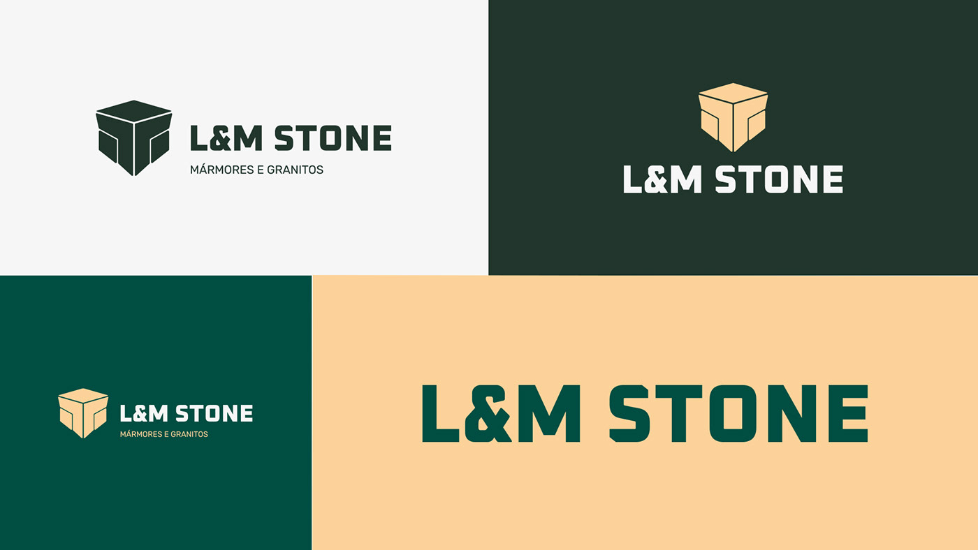 brand identity visual identity Logo Design Marble design logo Mármore stone construction Granite