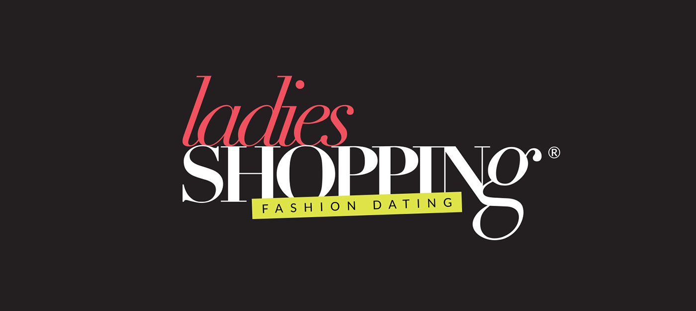 Ladies Shopping Shopping Dating Website Dating Fashion  Fashion dating graphic design  visual identity Webdesign logo