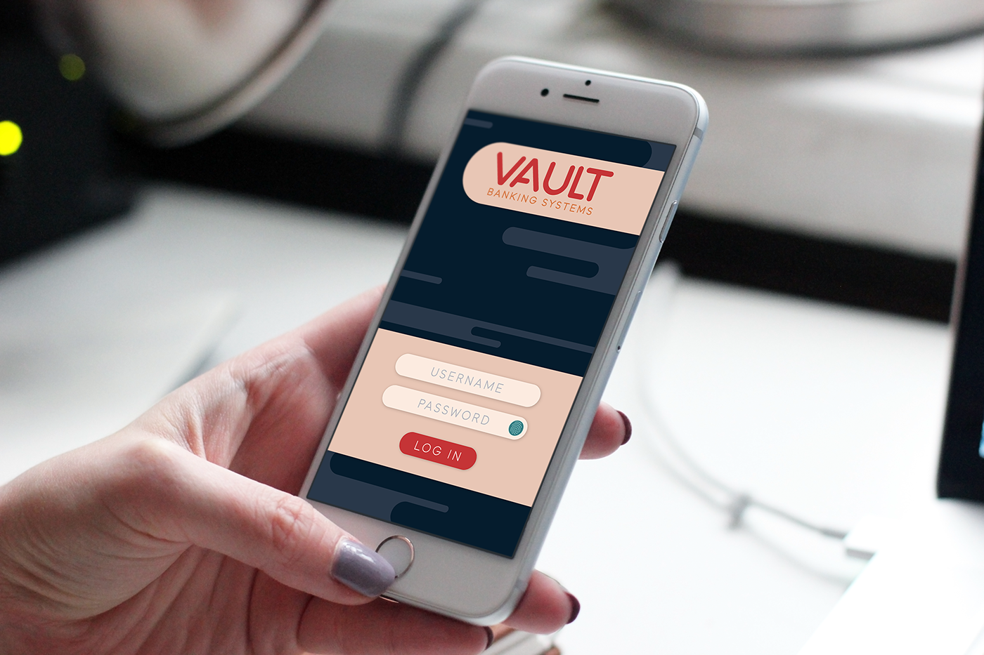 branding  identity product design  Bank Vault app design credit card UI ux