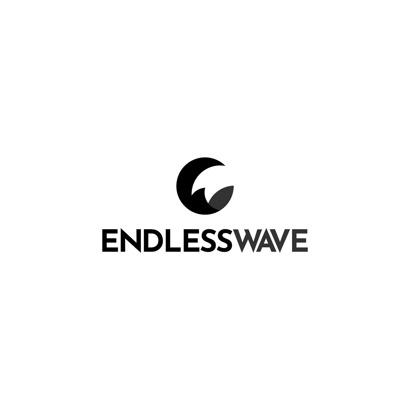 apparel brand brandidentity branding  Clothing endlesswave identity logo