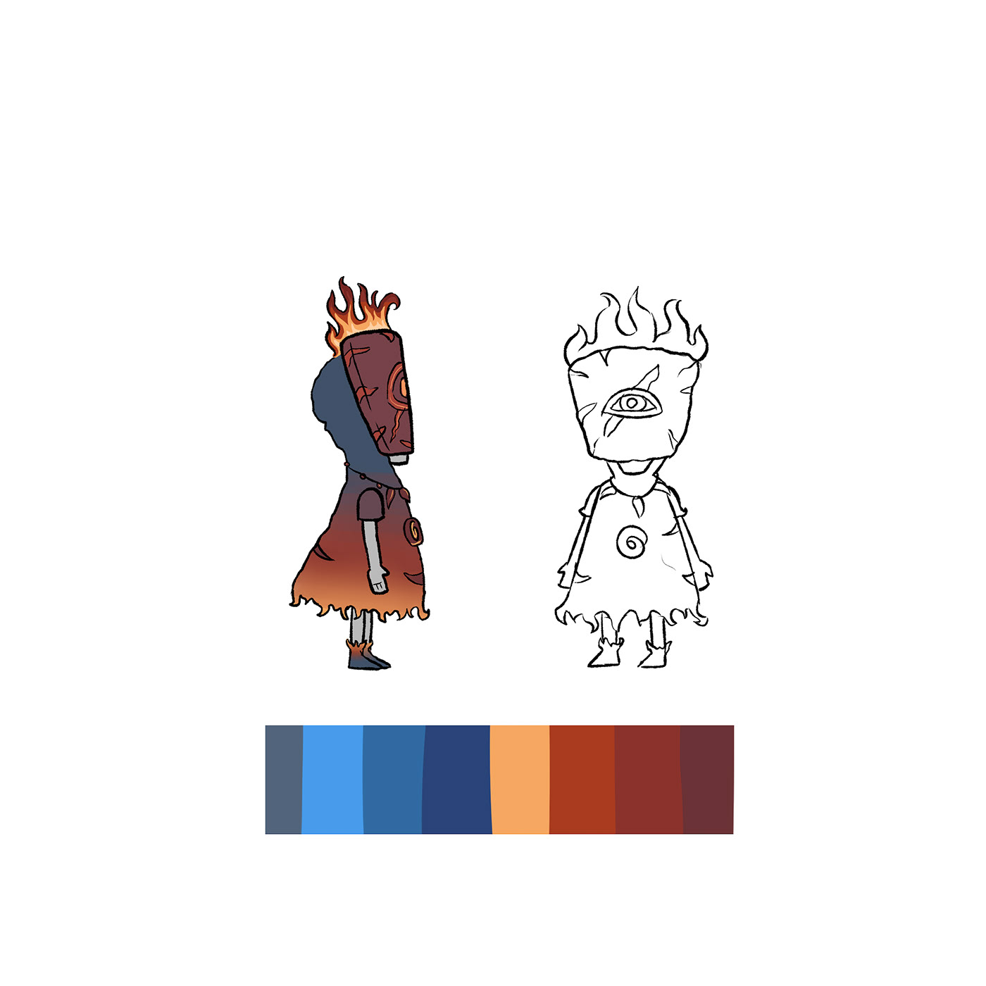 art Character design  diseño de personajes ILLUSTRATION  indie Videogames