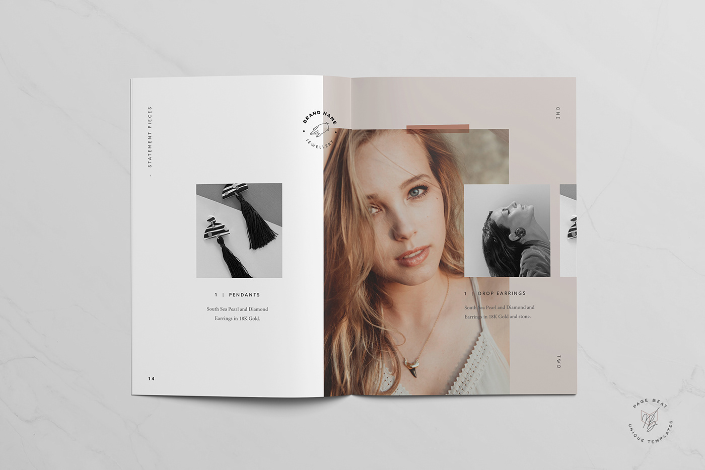 Jewelry Catalog and Lookbook Template :: Behance