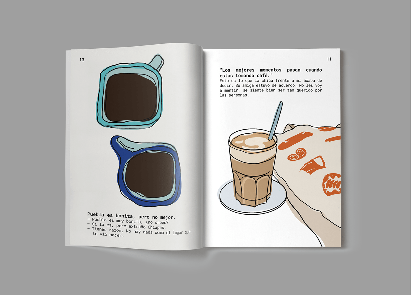 Coffee diseño Diseño editorial diseño gráfico design