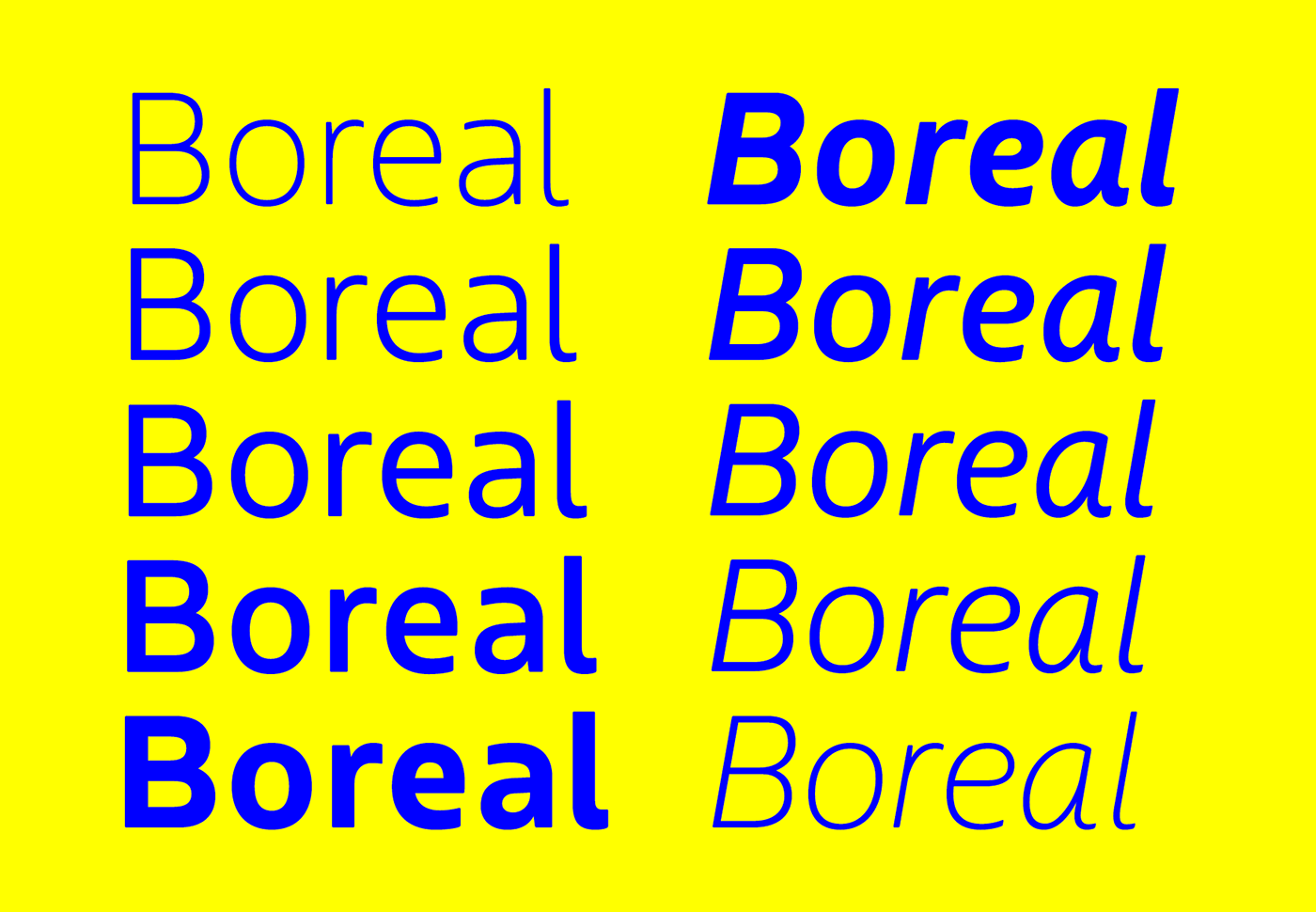 boreal production type Inuit inuktitut sans serif corporate crisp font Typeface typography  