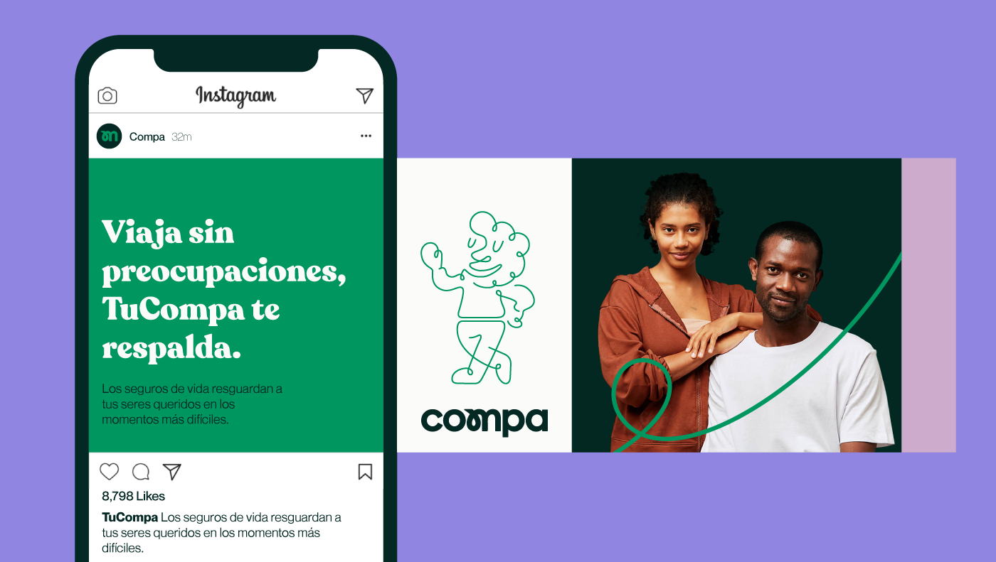 Advertising  brand identity branding  colombia ILLUSTRATION  insurance Logo Design Logotype Socialmedia typography  
