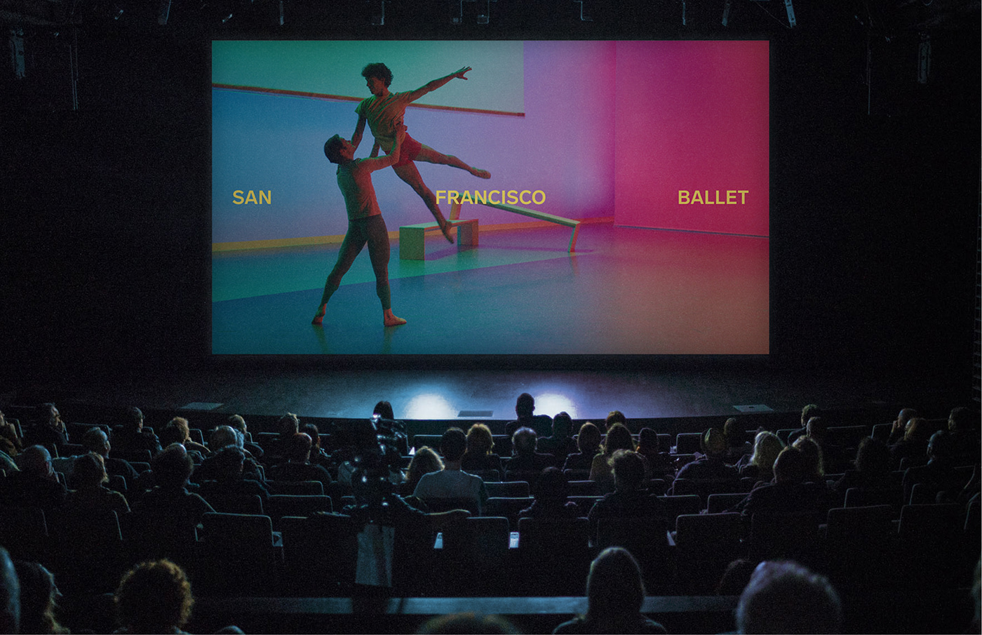 art ballet credits design DANCE   graphic design  moma title design