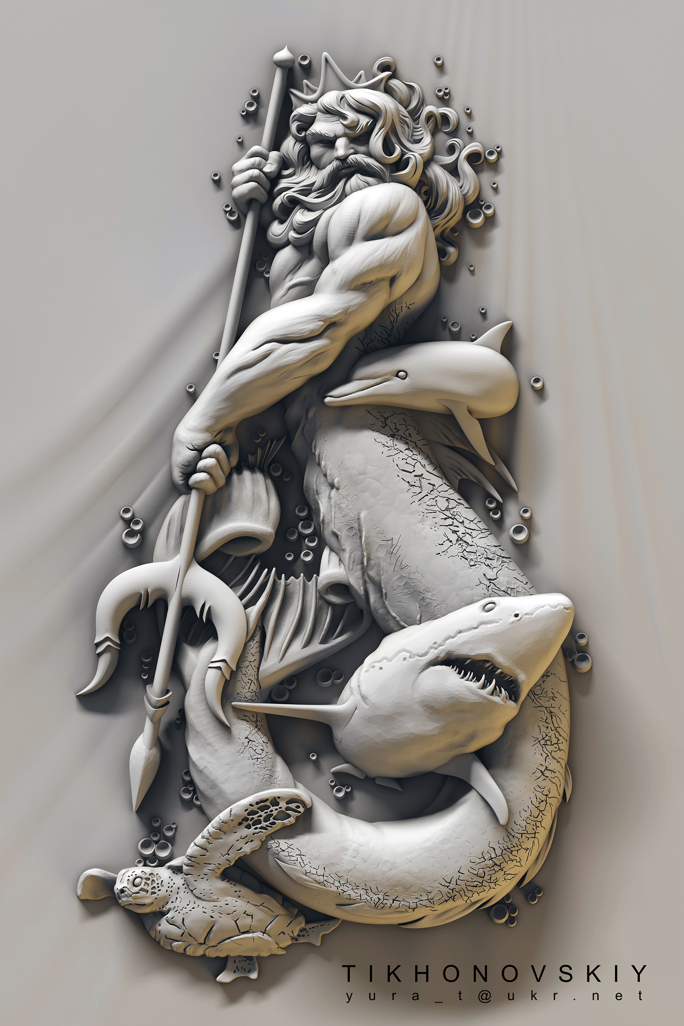 cnc bas-relief 3D portrait woodcarving sculpture decoration modeling art