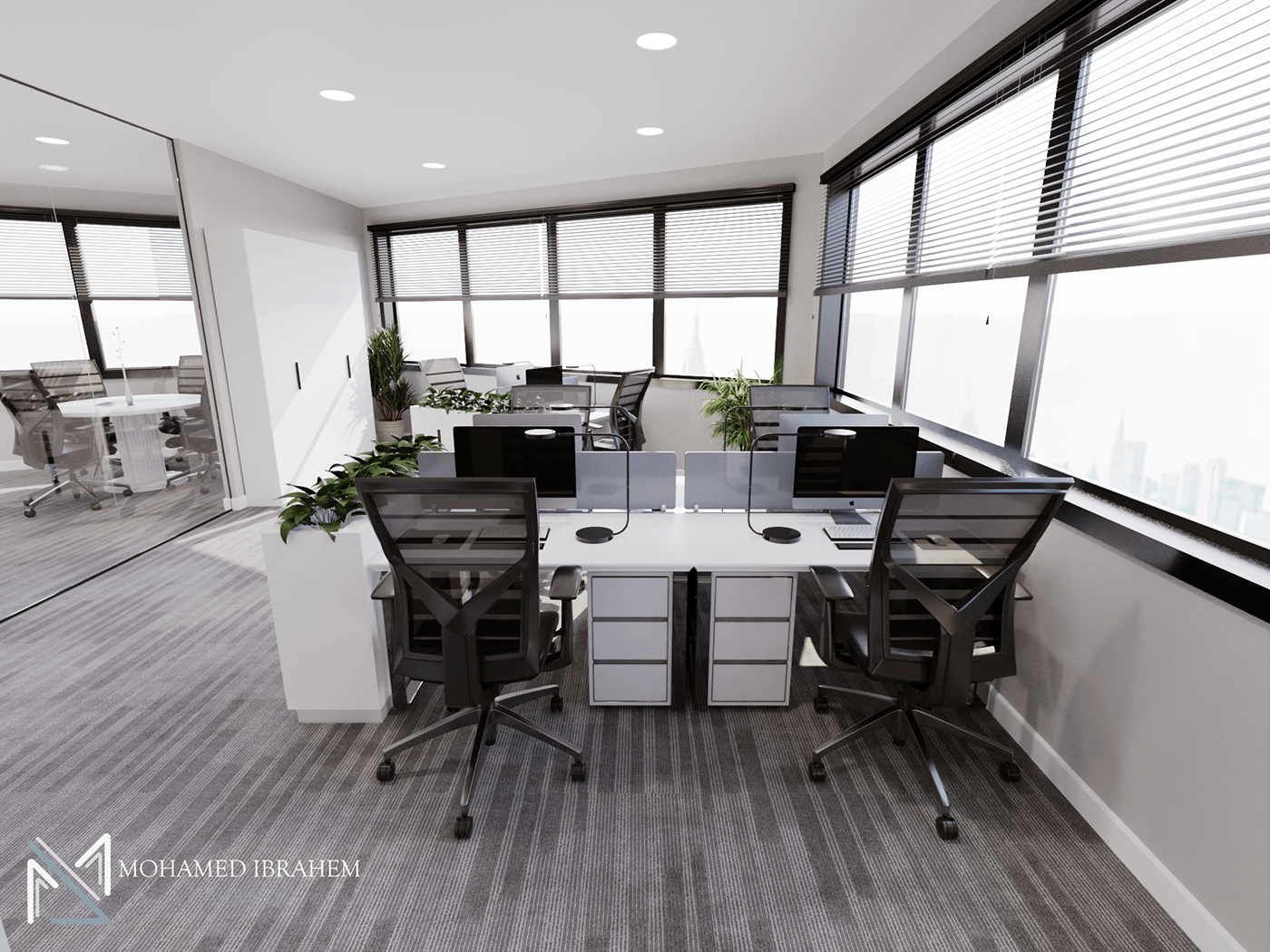 indoor Render architecture visualization 3D modern 3ds max interior design  corona architect