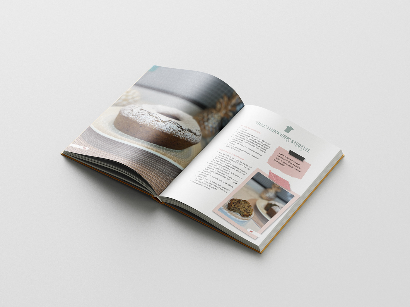 diagramação design gráfico projeto gráfico editorial Livro Capa InDesign Layout Livro de Culinaria projeto gráfico editorial