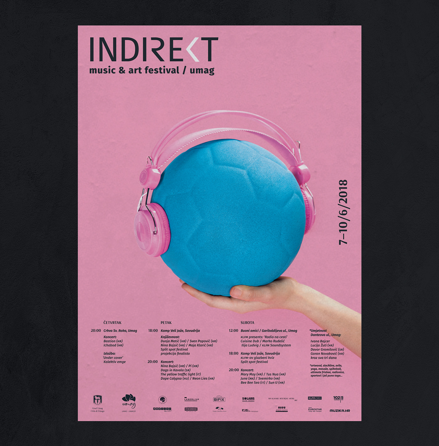 festivaldesign musicfestival indie music print poster festival