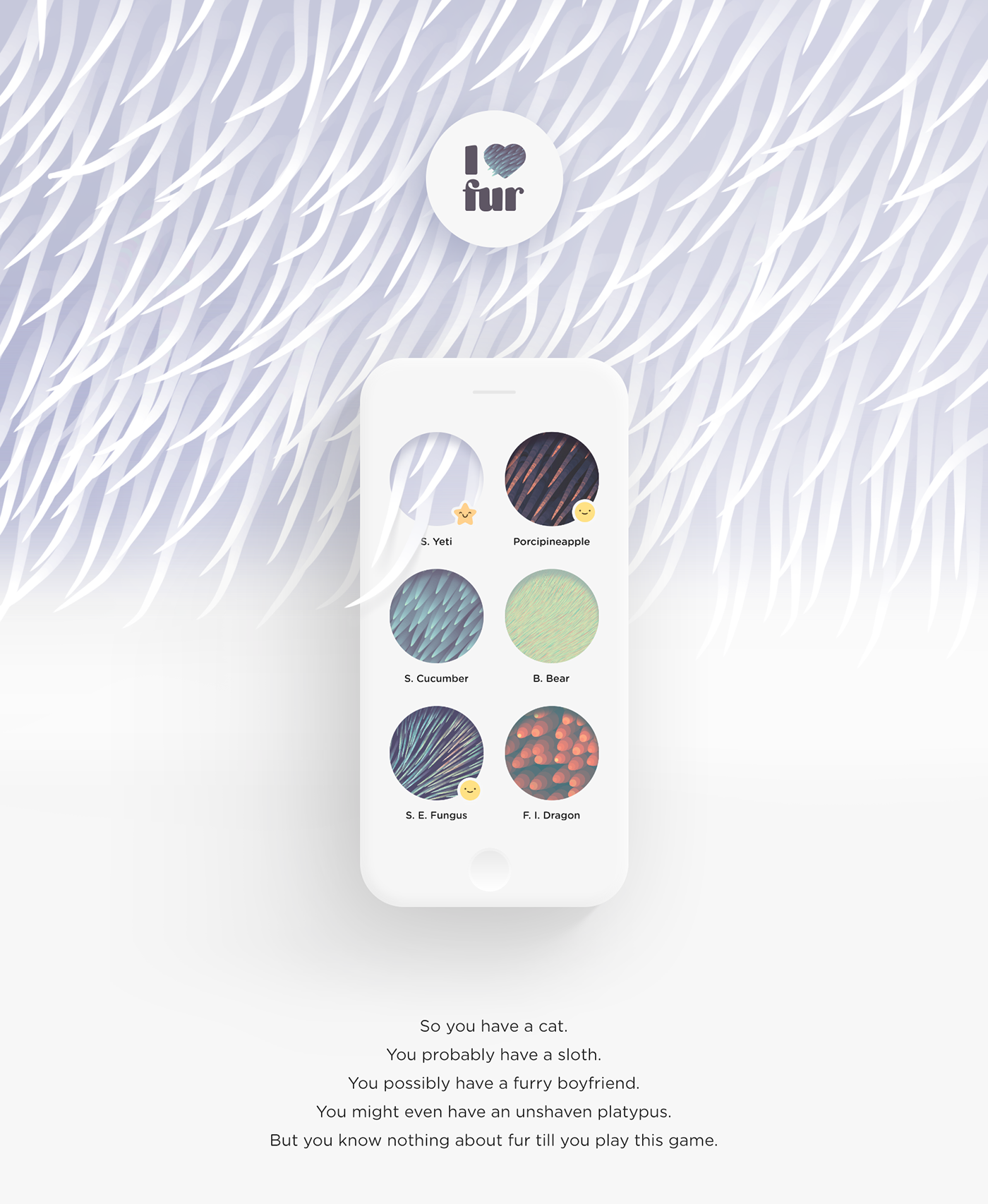 UI game ux app ios indie Fur