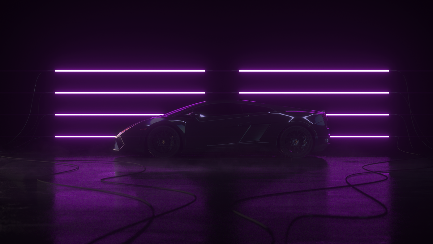 cinema4d 3D Sportscar look development Render cinematic shortfilm Octane Render