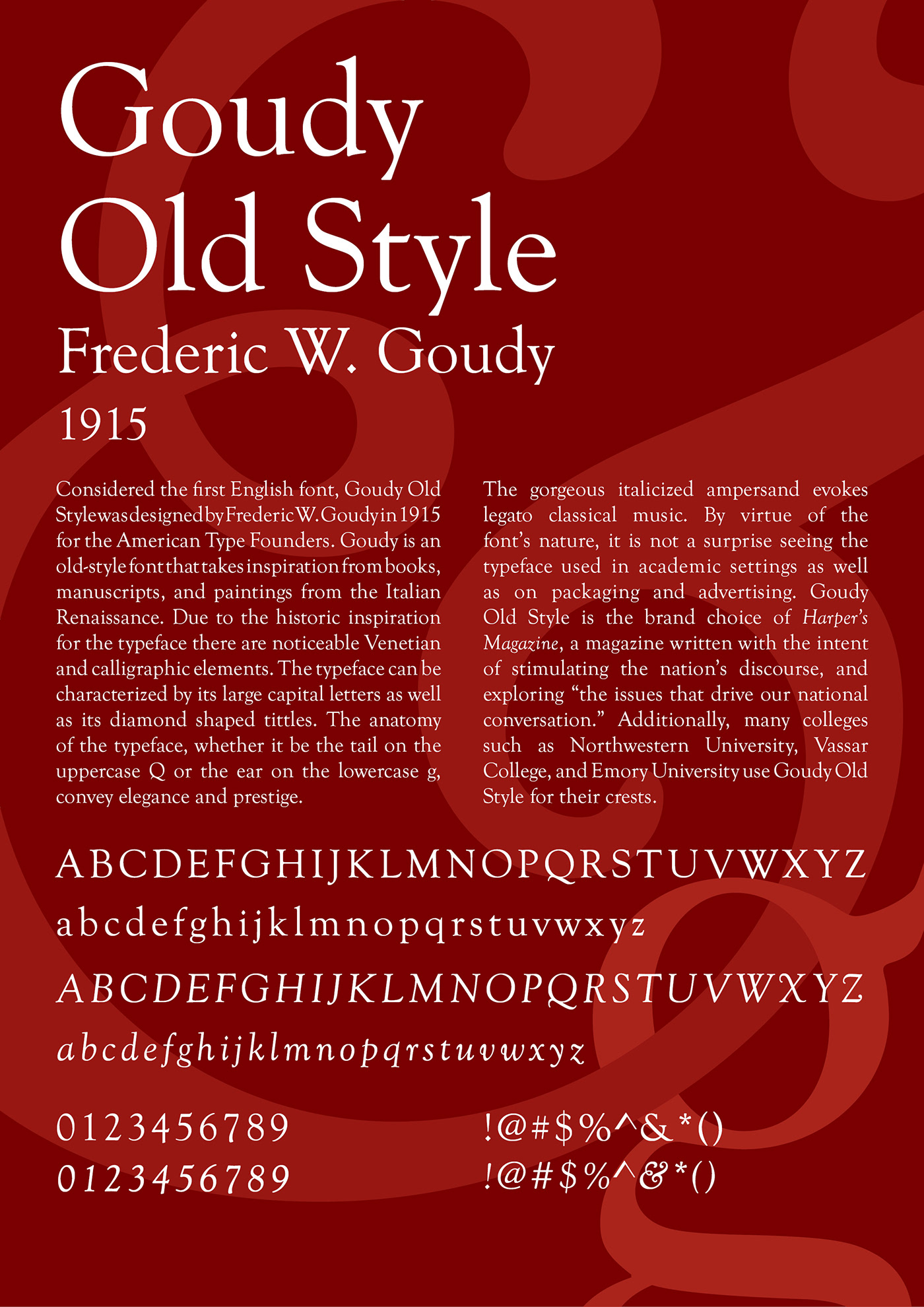Poster Design text typography  