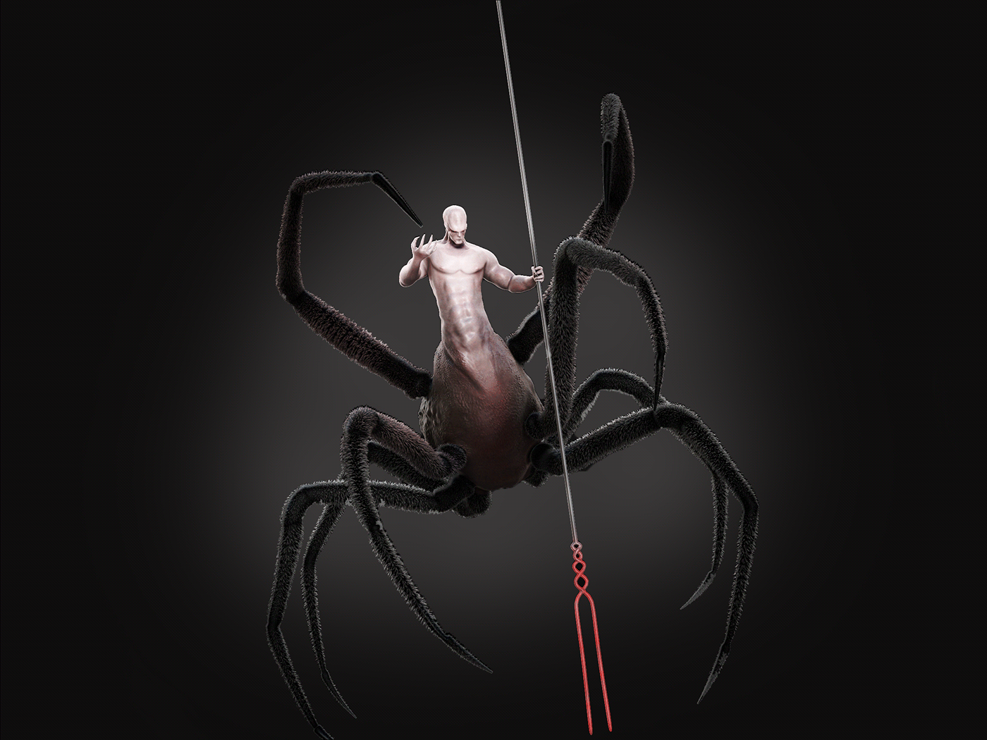 3D 3d sculpting Digital Art  Game Art Render spider-man Zbrush