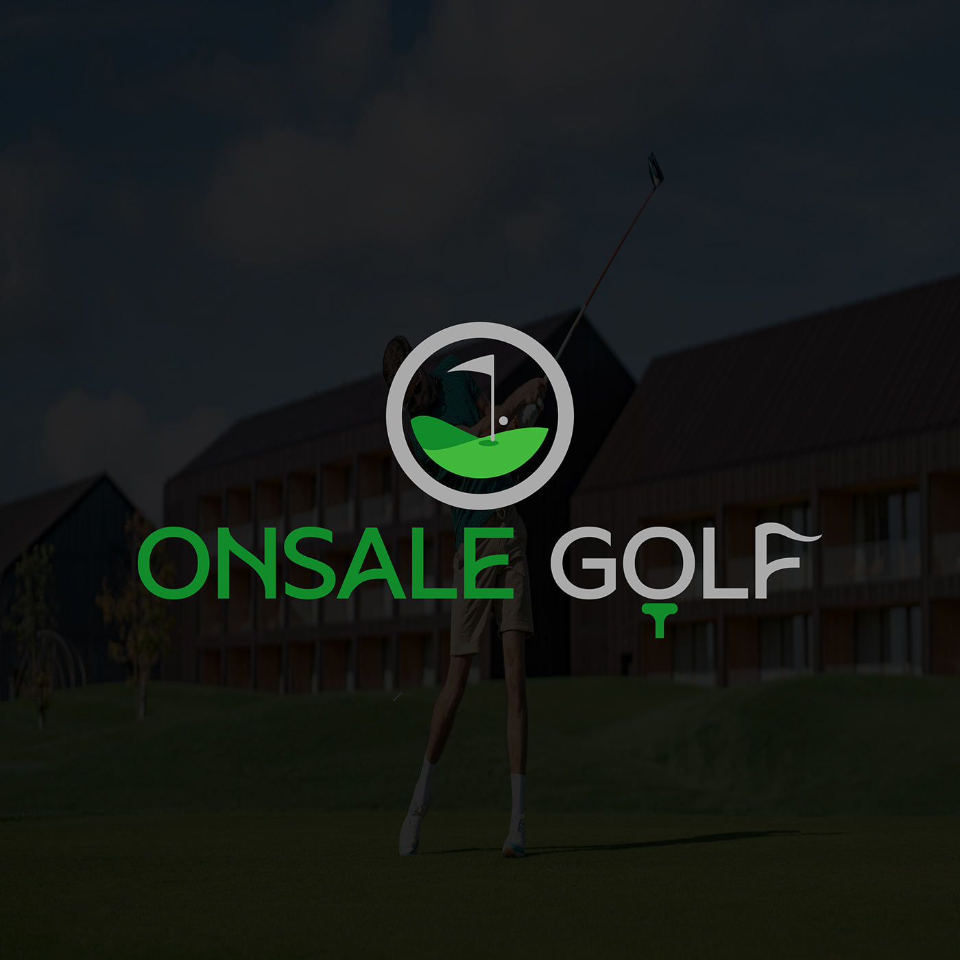 logo Logo Design brand identity golf Golf Club Logotype vector adobe illustrator Brand Design golfcompany