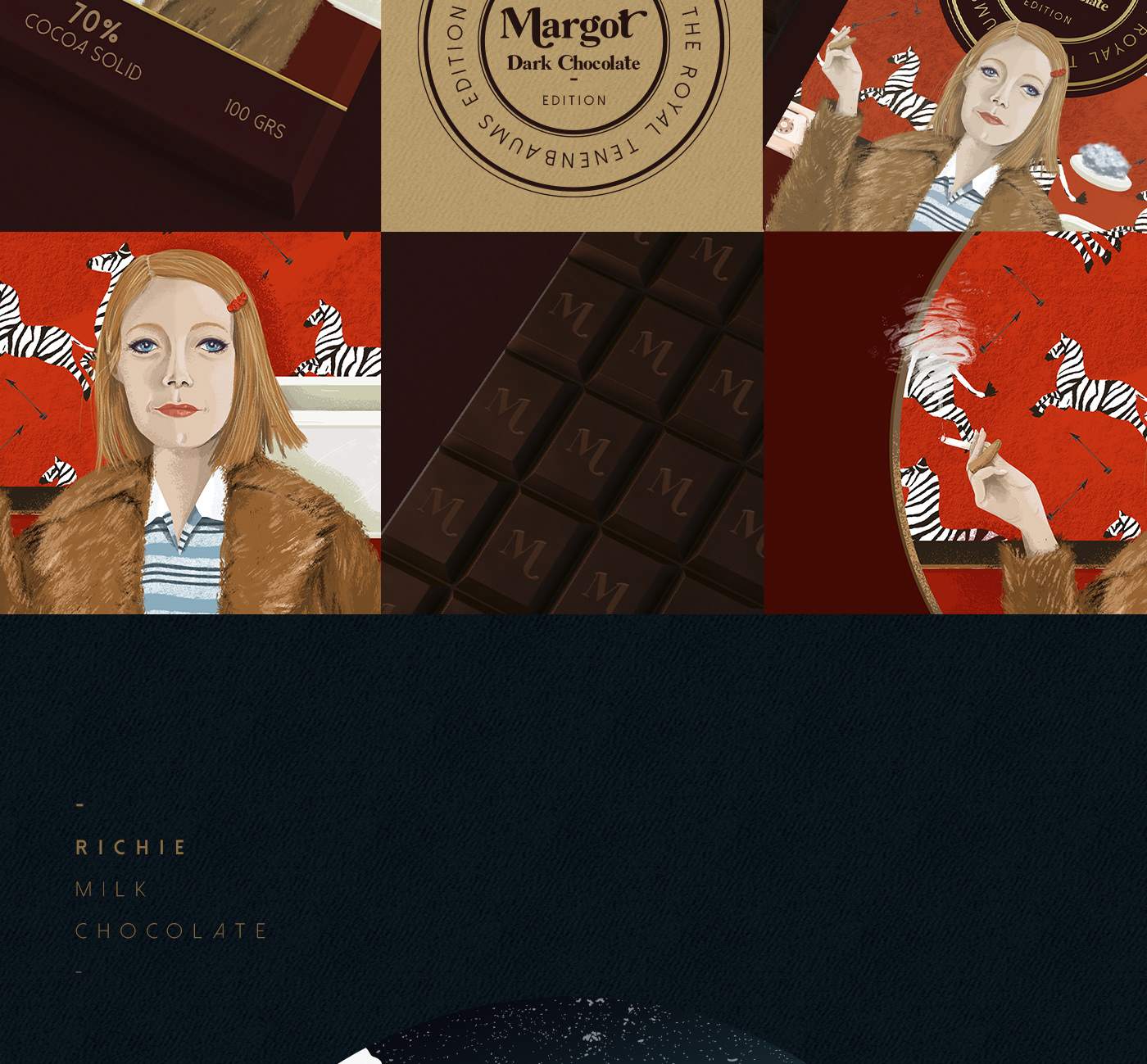 branding  chocolate creative design digital painting diseño ILLUSTRATION  ilustracion
