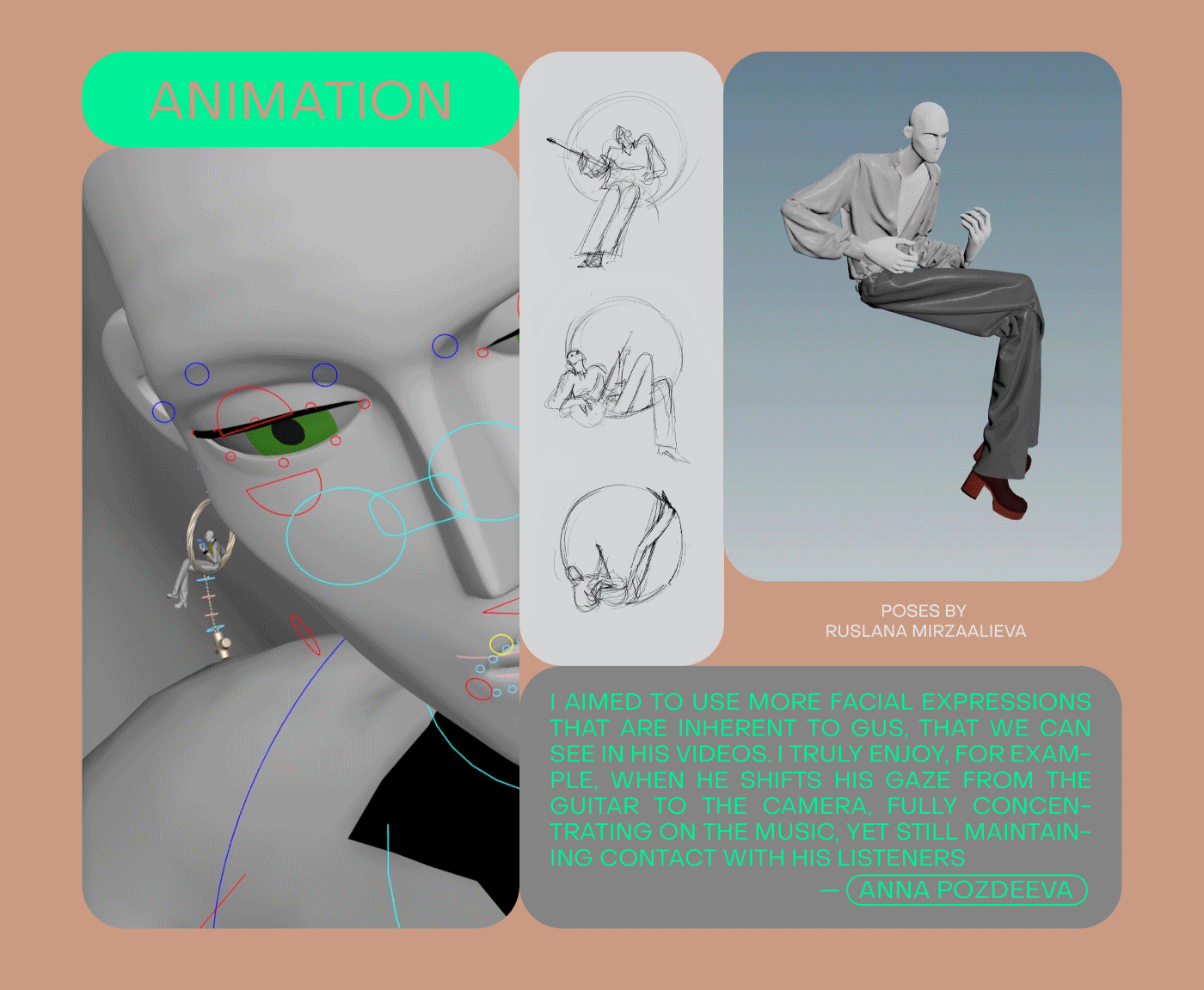 3D animation  Character design  Digital Art  music video