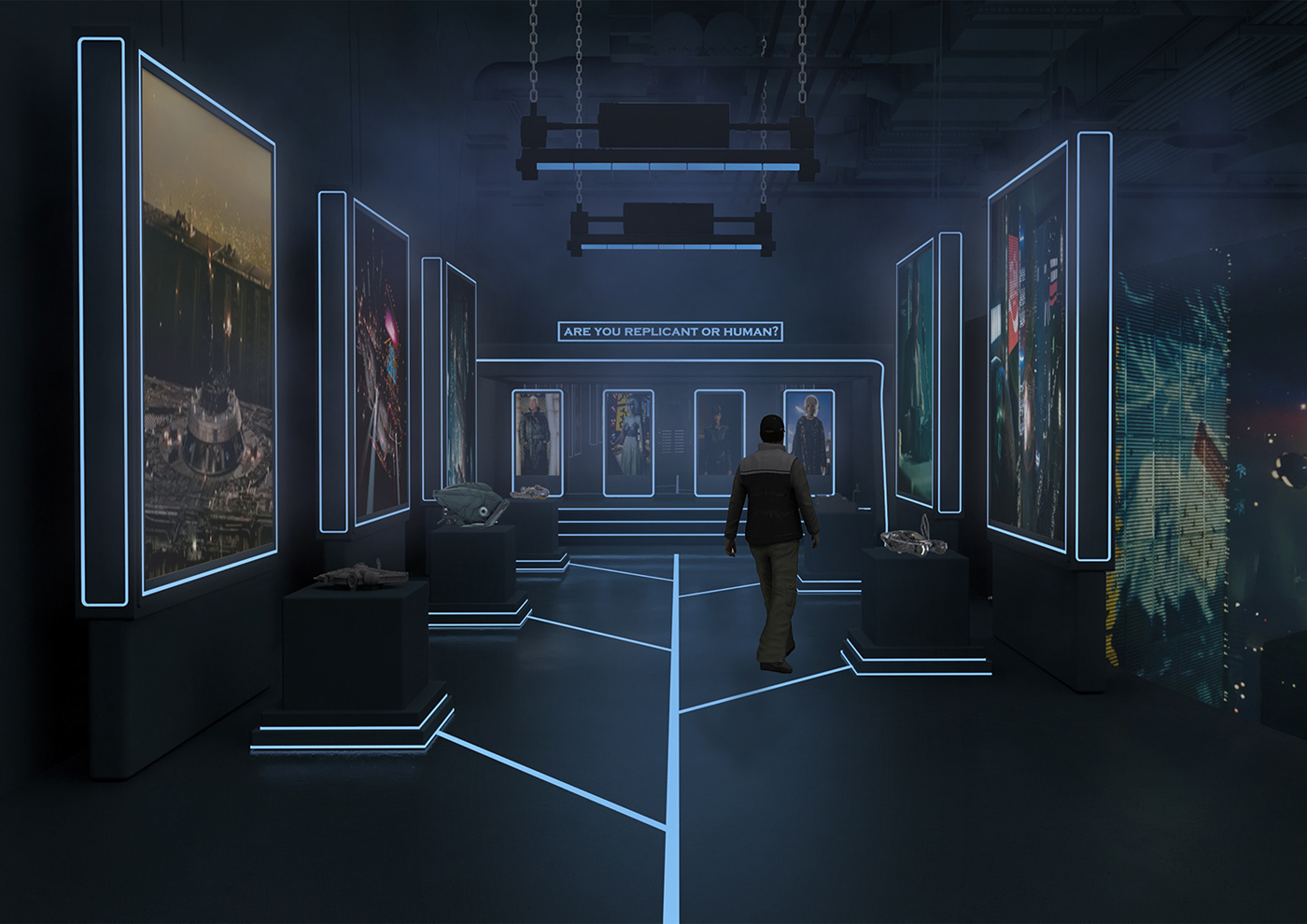 blade runner Cinema experience design film museum blade runner 2049 Cyberpunk future movie sci-fi