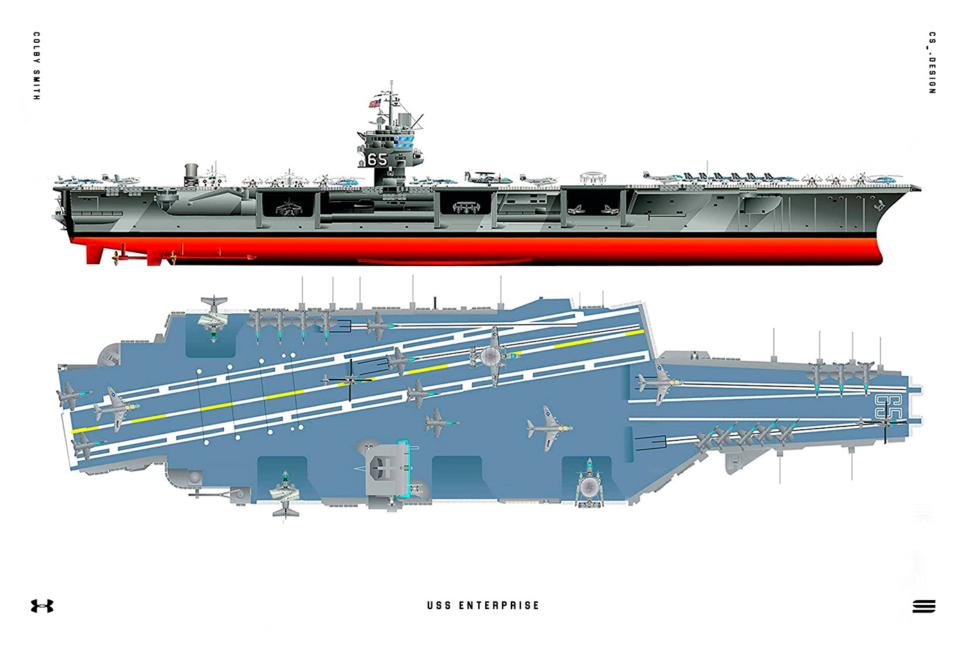 America's Game Army vs Navy design football navy uniforms USS Enterprise 