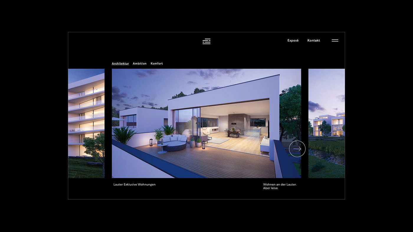 branding  editorial minimal real estate 3D Visuals Corporate Design Web logo Brand Design visual identity