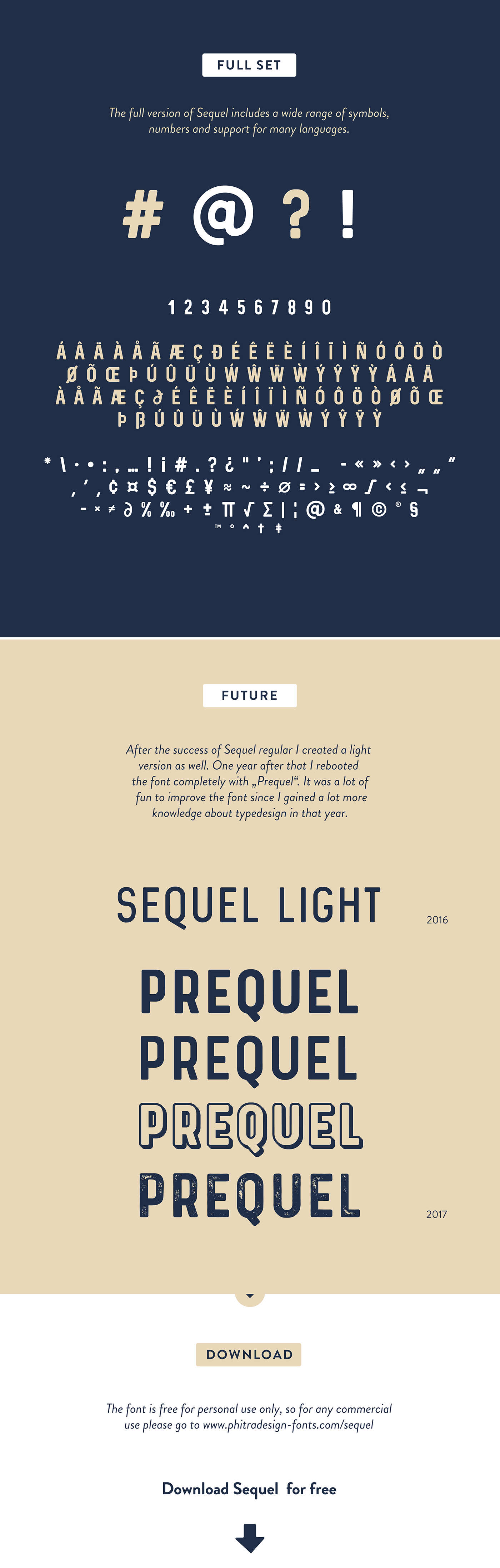 Sequel free font commercial clean logo sans serif movie tv Typeface bold Sequel Family light italic light italic