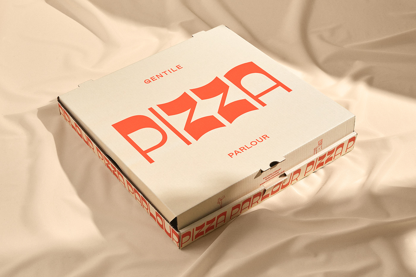 design Fun identity ILLUSTRATION  Montreal New York Packaging Pizza restaurant
